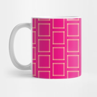 Geometric Seamless Pattern - Cubes 022#001 Mug